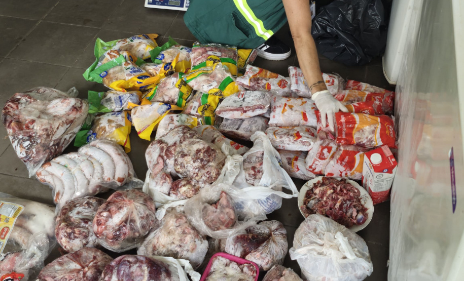 PCPR e Vigilância Sanitária apreendem 161 quilos de carne em Pontal do Paraná