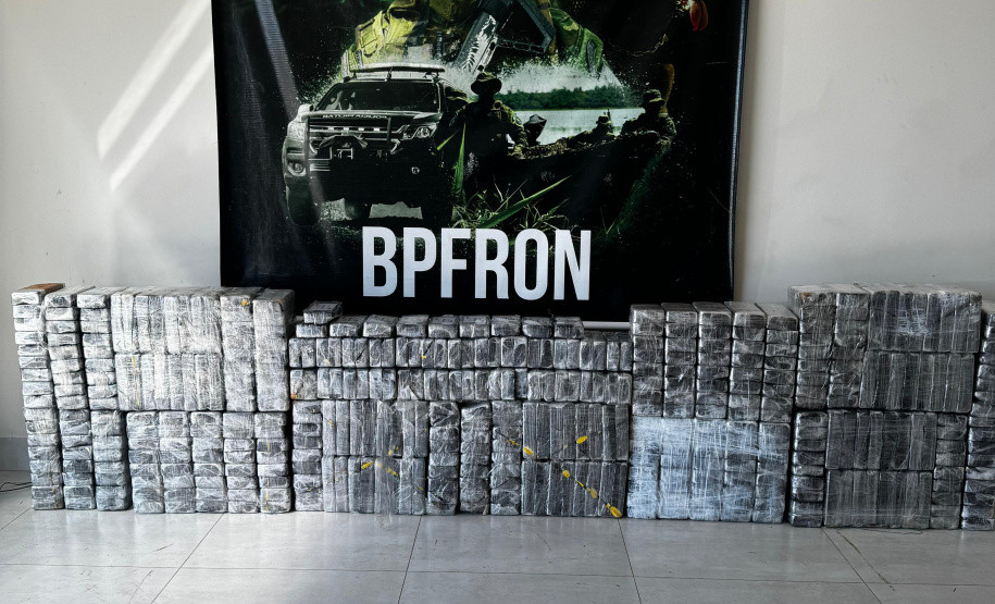 PMPR apreende mais de meia tonelada de crack e três toneladas de maconha em Iporã