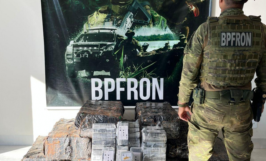 PMPR apreende mais de meia tonelada de crack e três toneladas de maconha em Iporã
