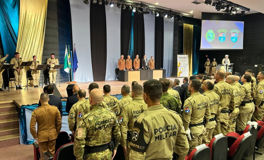 BPTran celebra 73 anos com solenidade e entrega de medalhas de mérito de trânsito urbano