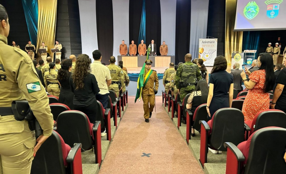 BPTran celebra 73 anos com solenidade e entrega de medalhas de mérito de trânsito urbano