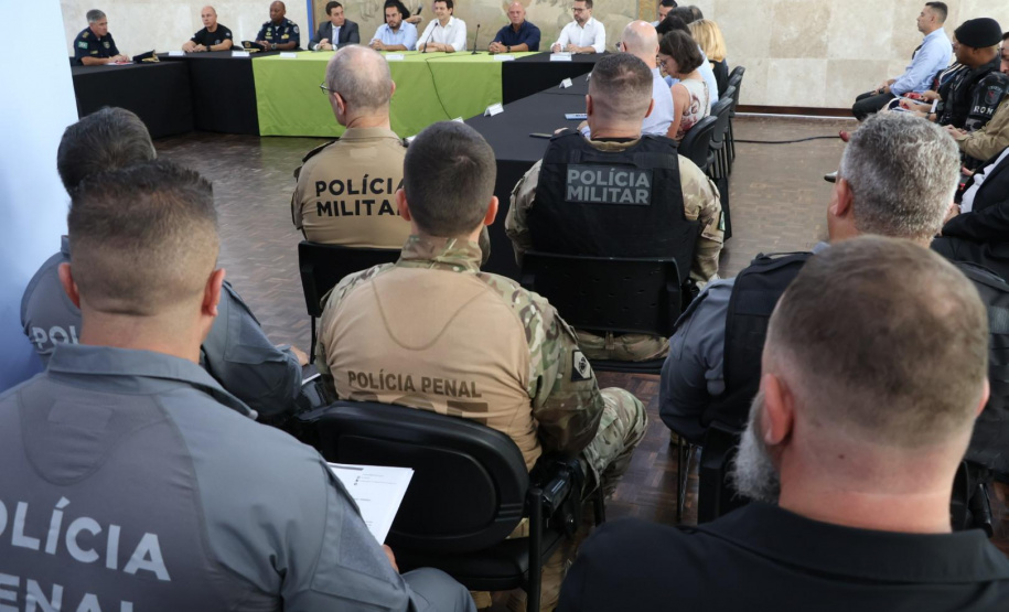 Secretário Hudson participa de reunião de planejamento para ações no centro de Curitiba