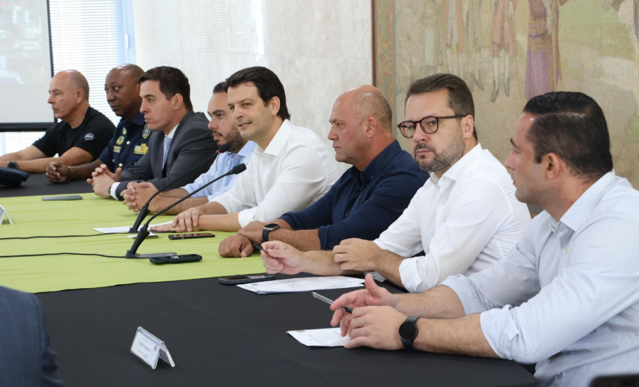 Secretário Hudson participa de reunião de planejamento para ações no centro de Curitiba