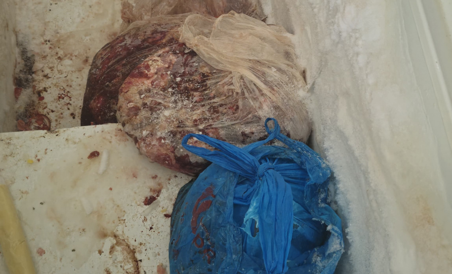 PCPR e Vigilância Sanitária apreendem 161 quilos de carne em Pontal do Paraná