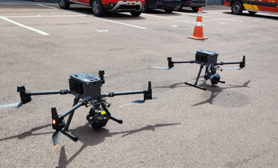 Drones dos Bombeiros fizeram 300 patrulhamentos no Verão Maior Paraná