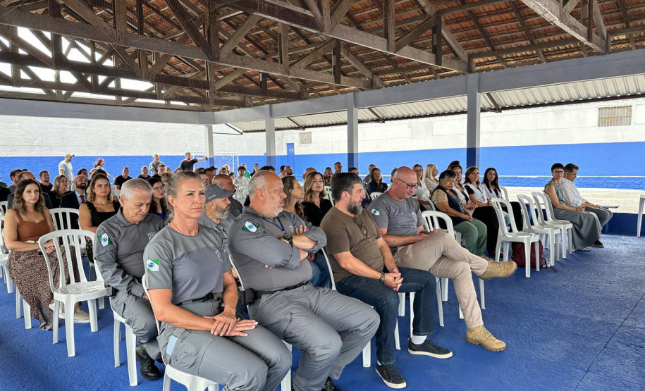 Polícia Penal do Paraná melhora espaço para estudo na Penitenciária de Piraquara