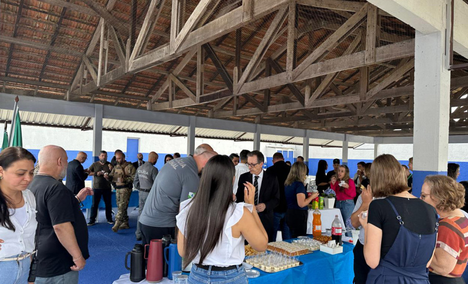 Polícia Penal do Paraná melhora espaço para estudo na Penitenciária de Piraquara