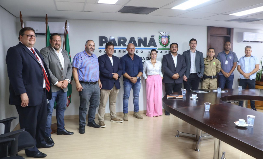 Secretário se reúne com deputado estadual e prefeito de Guarapuava