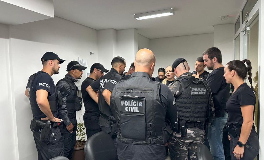 PCPR prende sete pessoas em operação contra grupo ligado a duplo homicídio