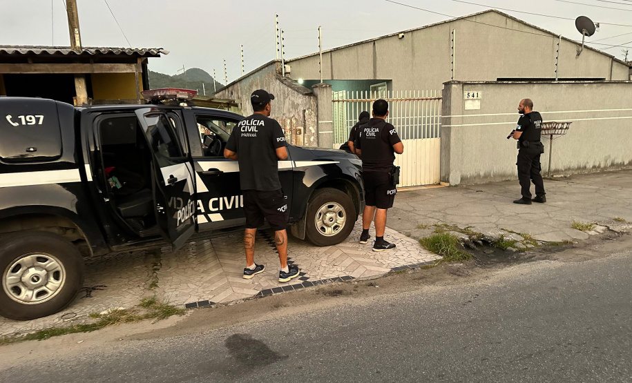 Com 39 mandados, PCPR e PMPR deflagram operação contra o tráfico no Litoral