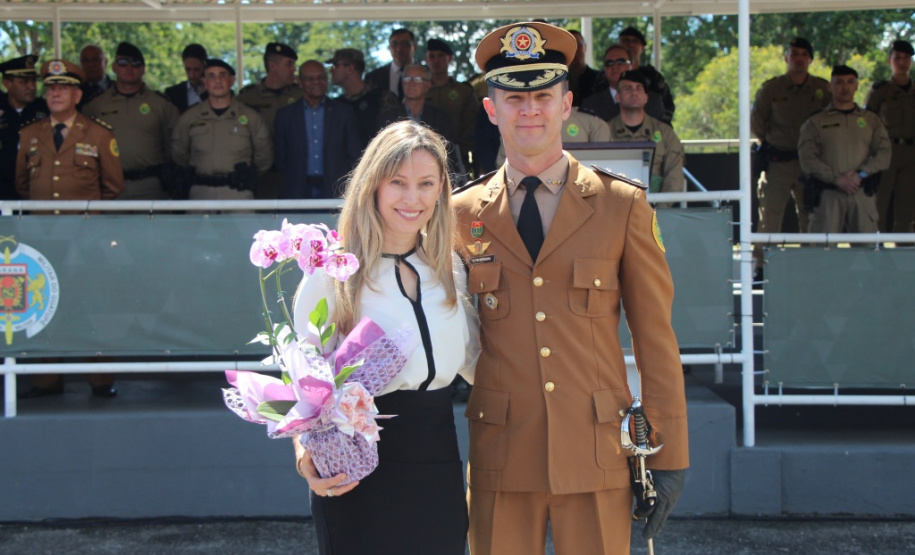 Polícia Militar do Paraná realiza solenidade de troca de comando na academia Policial Militar do Guatupê