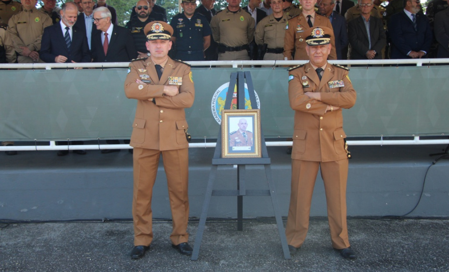 Polícia Militar do Paraná realiza solenidade de troca de comando na academia Policial Militar do Guatupê