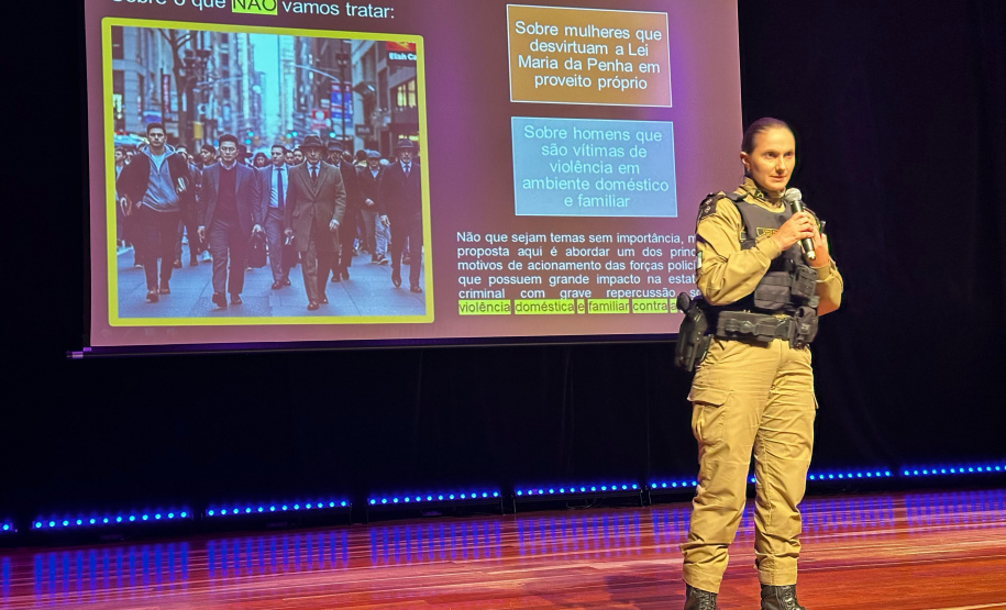 Palestra sobre o programa Mulher Segura reúne 1.200 participantes em Curitiba