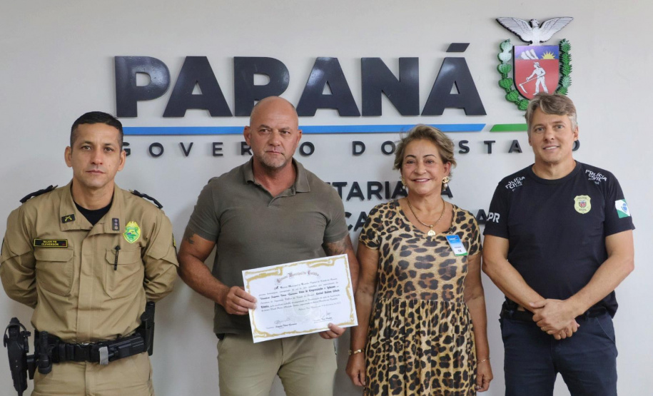 Secretário recebe a vereadora de Curitiba, Tânia Guerreiro