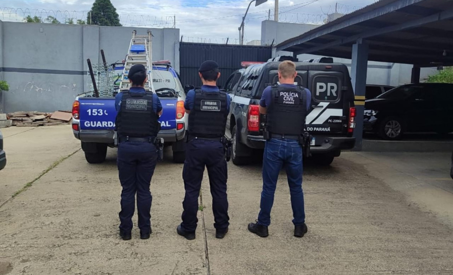 PCPR e GCM prendem suspeitos de receptação de cabos de energia furtados em Irati