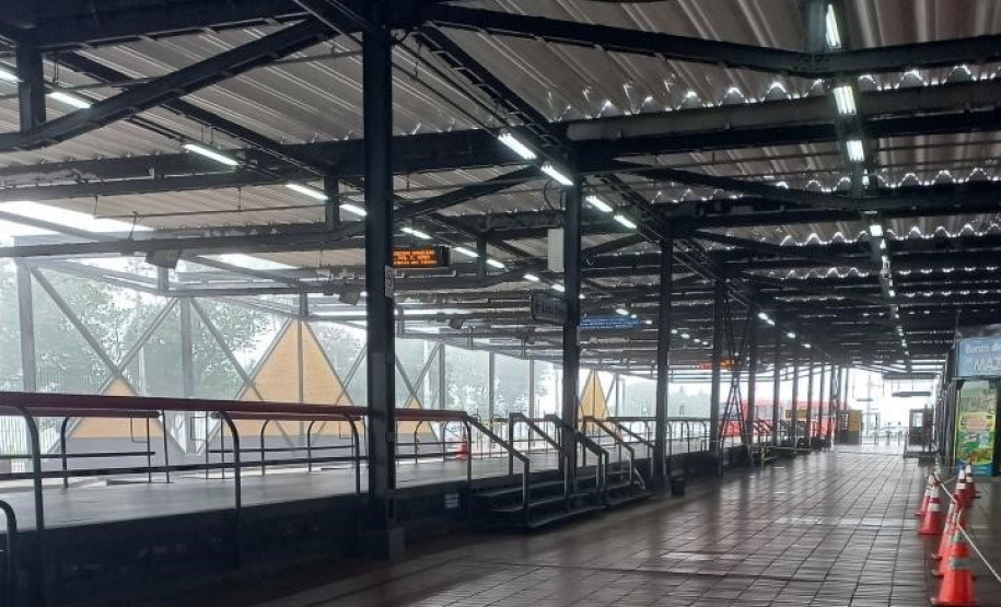 PMPR neutraliza artefato explosivo encontrado no Terminal do Boqueirão em Curitiba