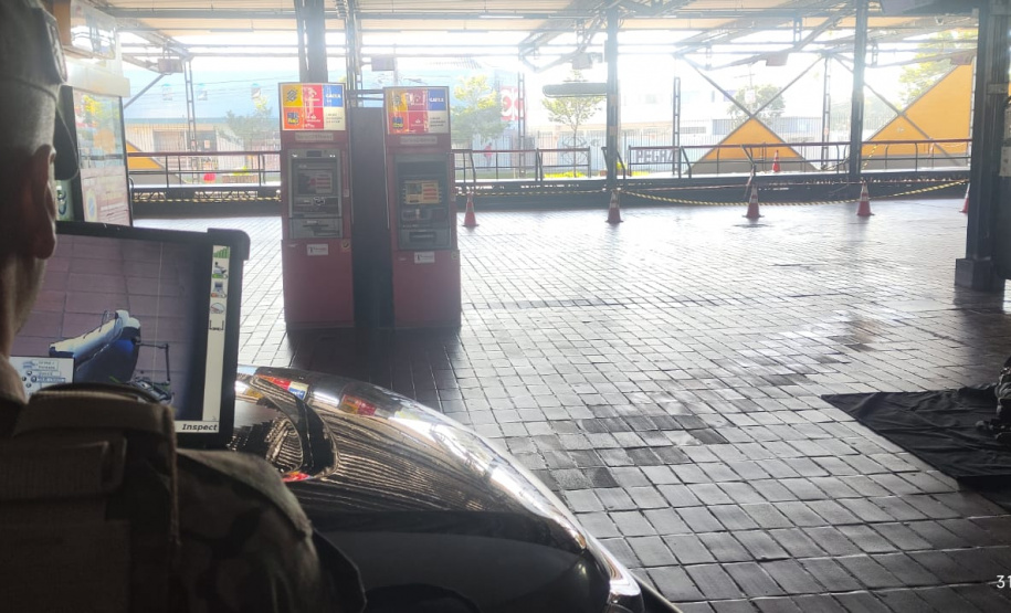 PMPR neutraliza artefato explosivo no Terminal do Boqueirão em Curitiba