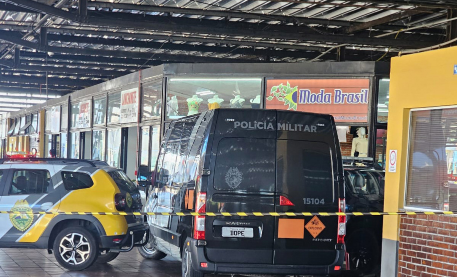 PMPR neutraliza artefato explosivo encontrado no Terminal do Boqueirão em Curitiba