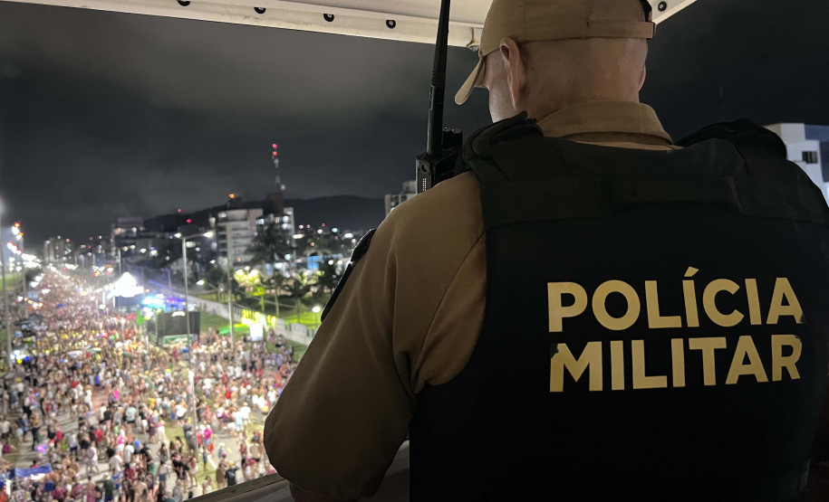 Com segurança reforçada, Carnaval reúne 1,3 milhão de pessoas no Litoral do Paraná