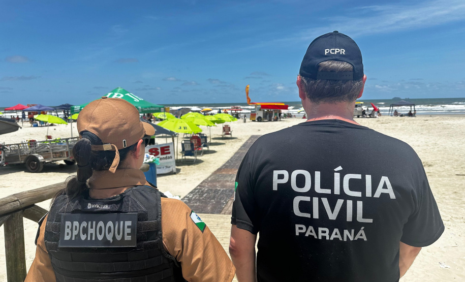 Ação das forças de segurança Verão Maior Paraná resulta em queda de homicídios no Litoral