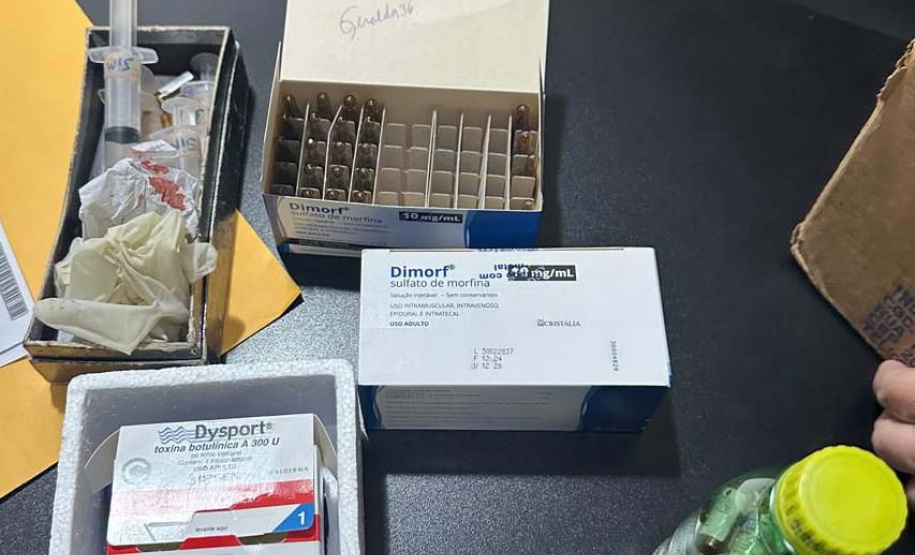 PCPR prende dentista por tráfico ao adquirir ilegalmente morfina e outras medicações