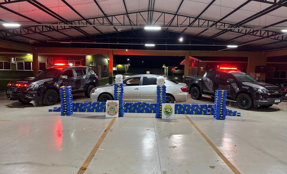 PMPR apreende 604,9 kg de entorpecentes em operação integrada na fronteira
