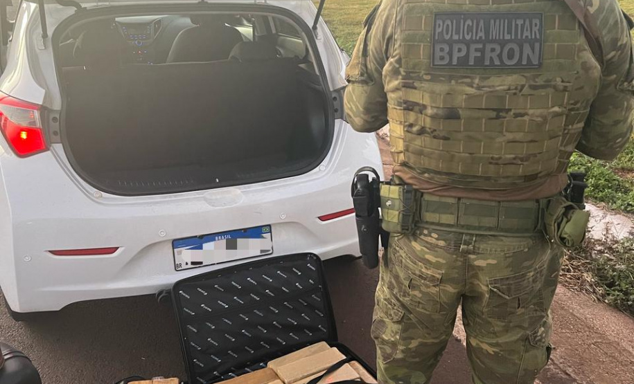 PMPR apreende 604,9 kg de entorpecentes em operação integrada na fronteira