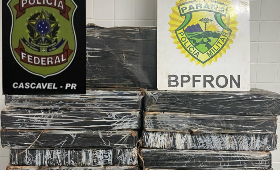 PMPR apreende 604,9 kg de entorpecentes em operação integrada na fronteira