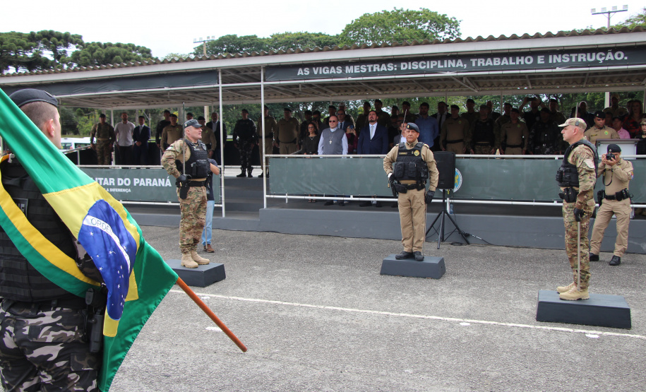 Coronel Paulo Renato Aparecido Siloto assume o Comando de Missões Especiais da PMPR