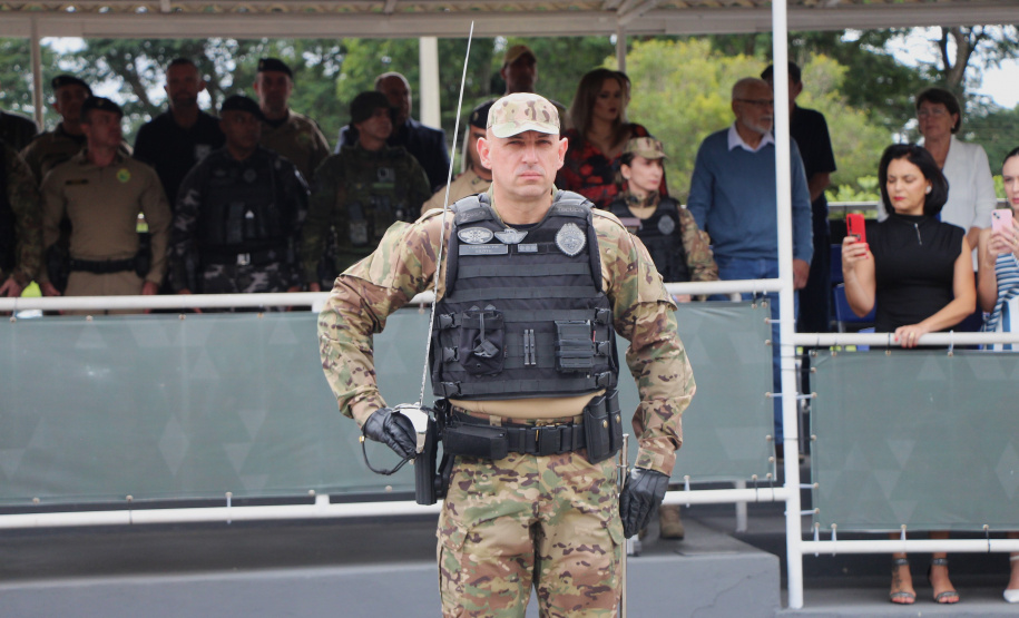 Coronel Paulo Renato Aparecido Siloto assume o Comando de Missões Especiais da PMPR