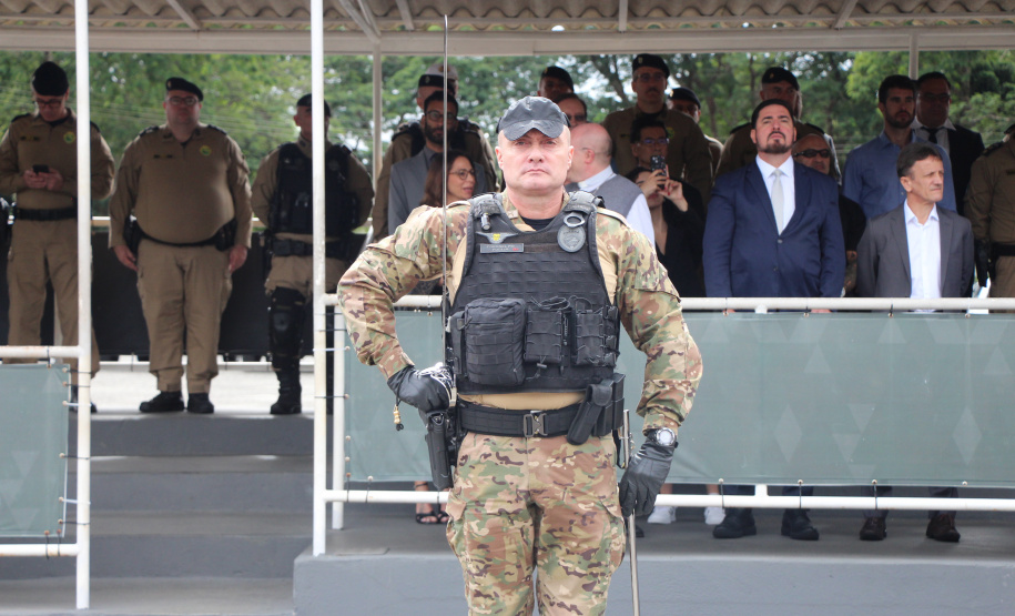 Coronel Paulo Renato Aparecido Siloto assume o Comando de Missões Especiais da PMPR