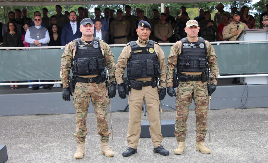 Coronel Paulo Renato Aparecido Siloto assume o Comando de Missões Especiais da PMPR