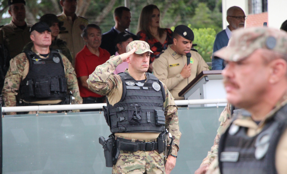Coronel Paulo Renato Aparecido Siloto assume o Comando de Missões Especiais da PMPR