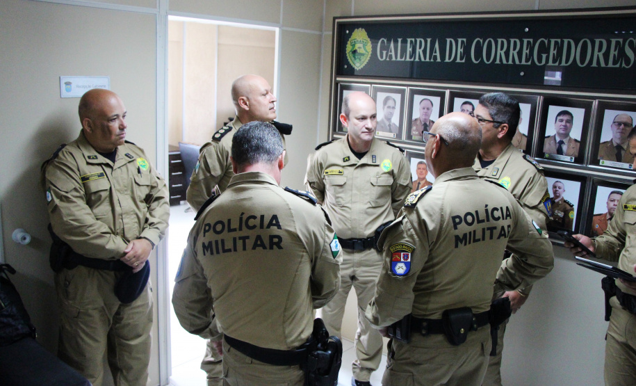 Passagem de comando da Corregedoria-Geral a Polícia Militar