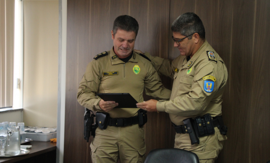 Passagem de comando da Corregedoria-Geral a Polícia Militar