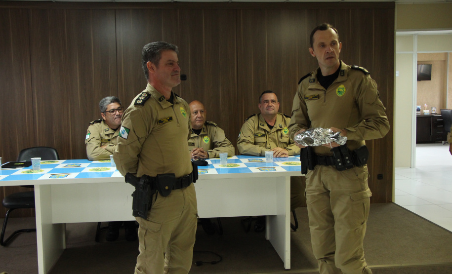 Passagem de comando da Corregedoria-Geral a Polícia Militar