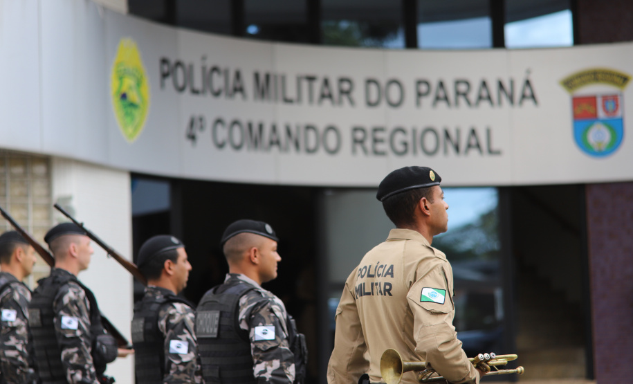 4º CRPM realiza solenidade de entrega de comando em Ponta Grossa