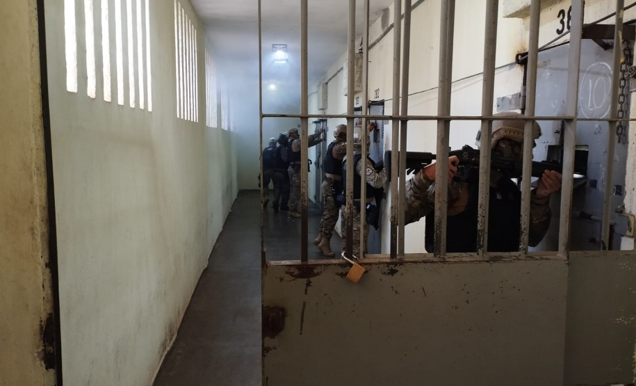 Operação Mute: em nova etapa, Polícia Penal vistoria nove unidades prisionais