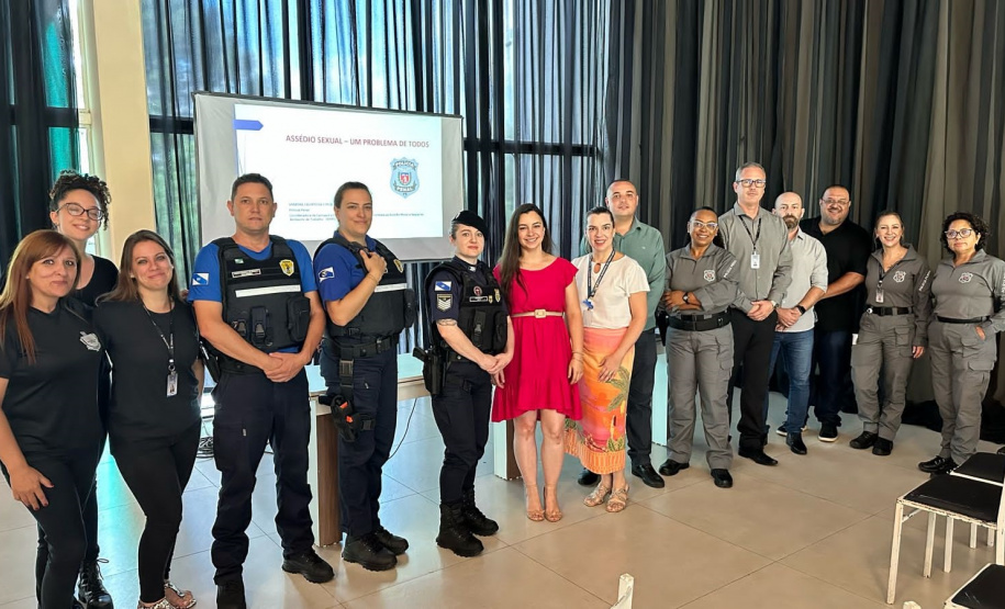 Polícia Penal promove campanha de prevenção e combate ao assédio moral e sexual no ambiente de trabalho em todo o Paraná