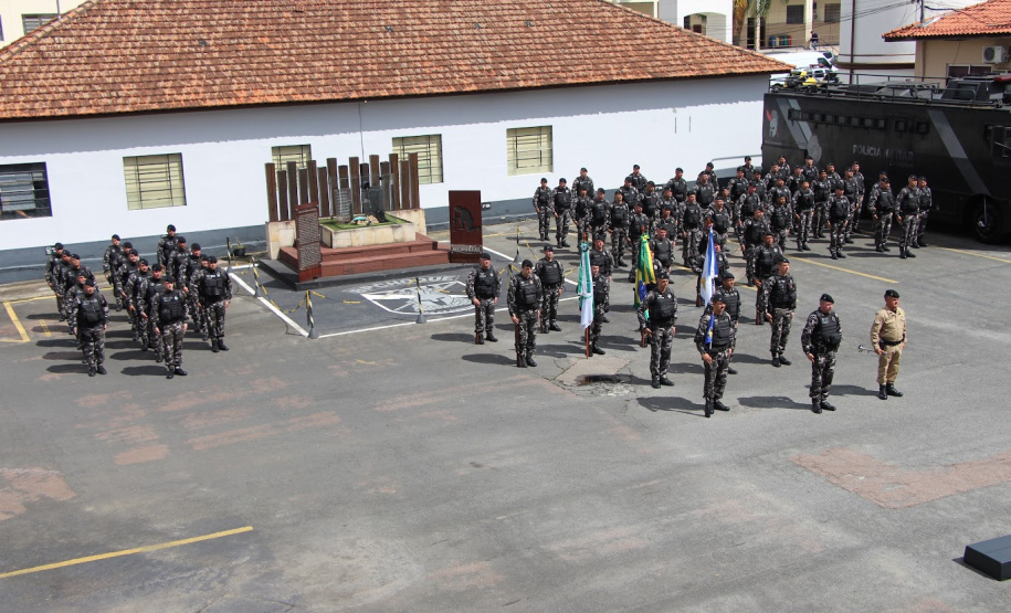 Polícia Militar do Paraná realiza solenidade que marca passagem de comando no Batalhão de Polícia de Choque
