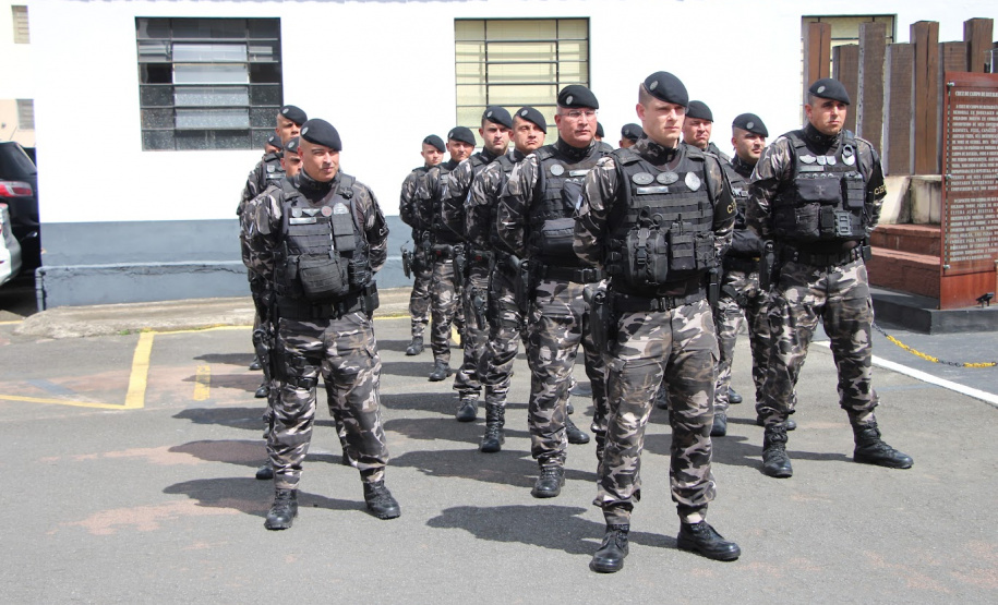 Polícia Militar do Paraná realiza solenidade que marca passagem de comando no Batalhão de Polícia de Choque