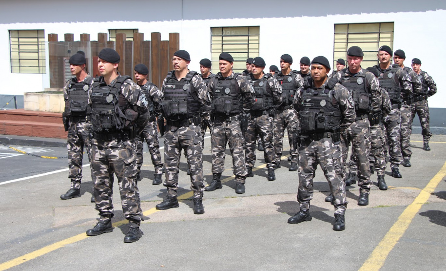 Polícia Militar do Paraná realiza solenidade que marca passagem de comando no Batalhão de Polícia de Choque
