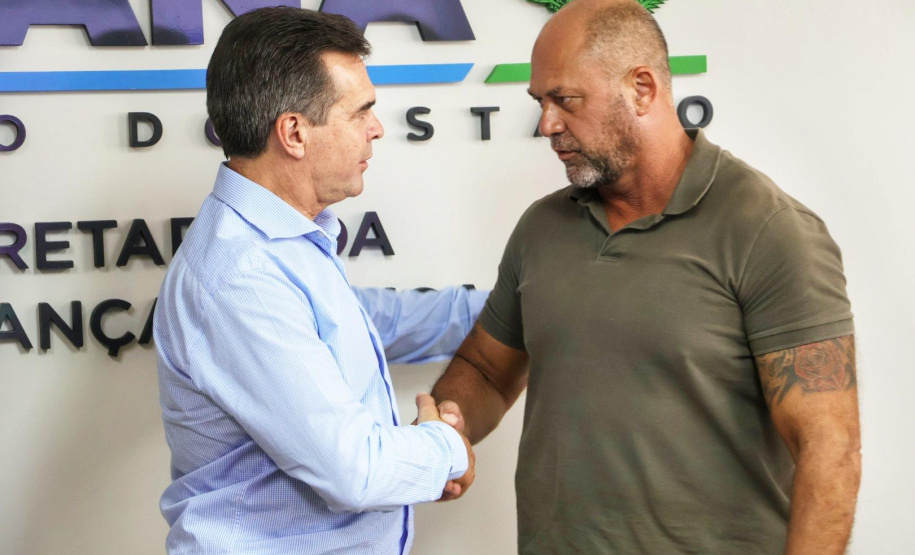 Secretário se reúne com prefeito de Campo Largo, Rilton Boza