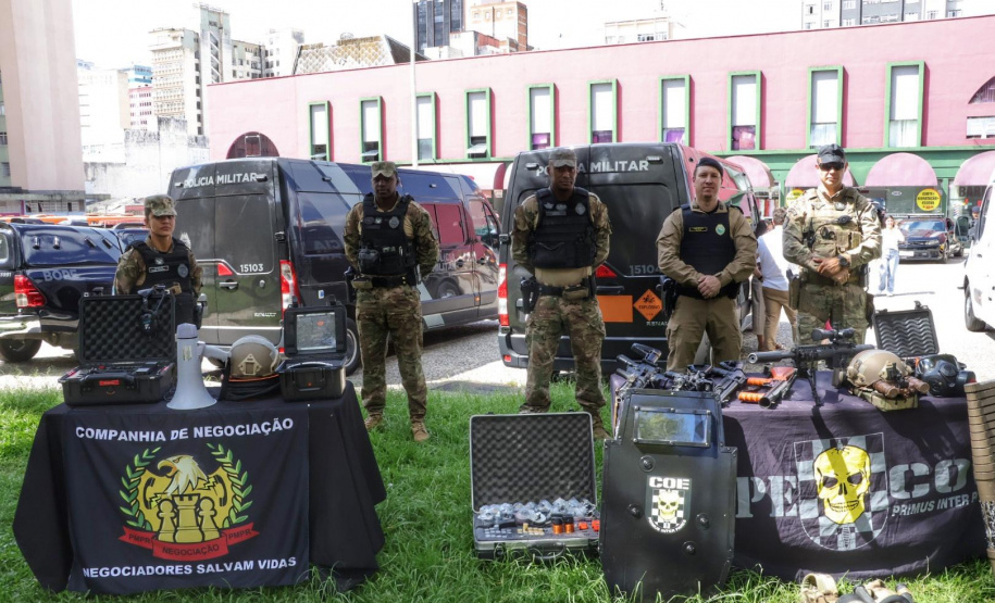 Forças de segurança participam do evento Mulheres em Ação 2025