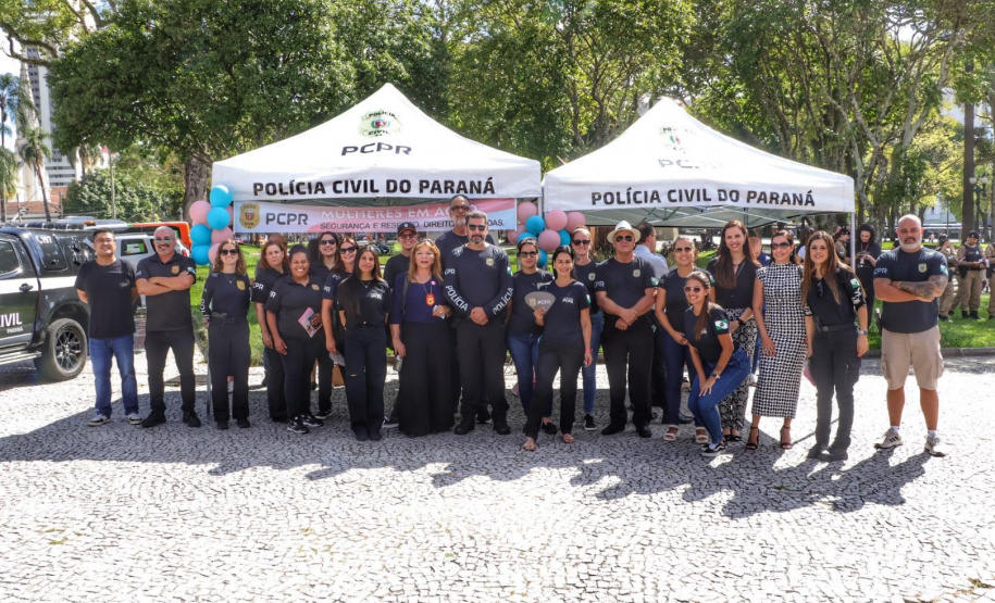 Forças de segurança participam do evento Mulheres em Ação 2025