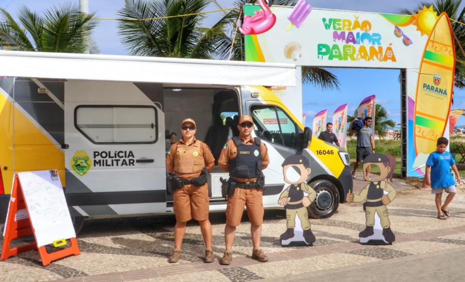 Ação das forças de segurança Verão Maior Paraná resulta em queda de homicídios no Litoral