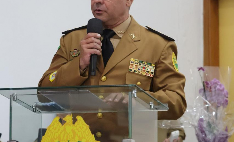 PMPR realiza passagem de comando no 2° CRPM