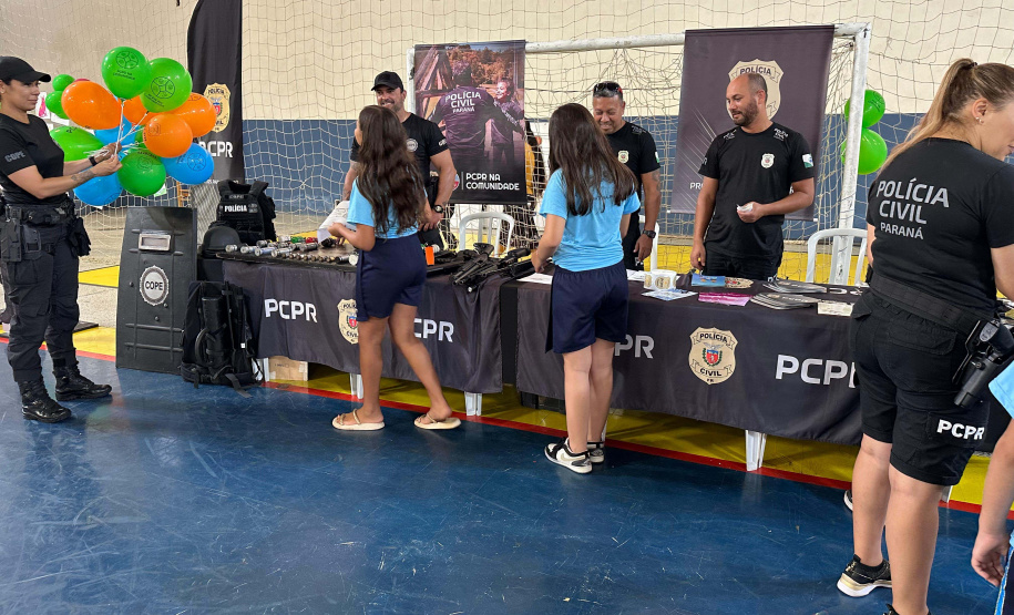 PCPR leva serviços de polícia judiciária e orientações ao Centro e Noroeste do Estado