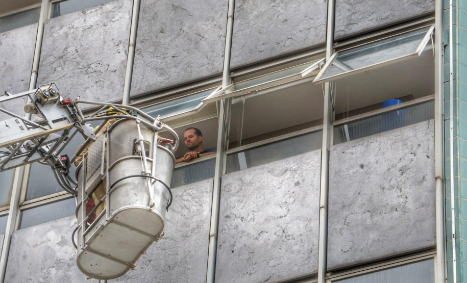 SESP realiza 1º simulado geral de abandono na sede em parceria com o Corpo de Bombeiros