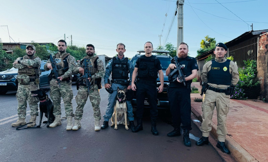 PCPR, PMPR e PPPR prendem 10 pessoas em operação integrada no Norte do Estado